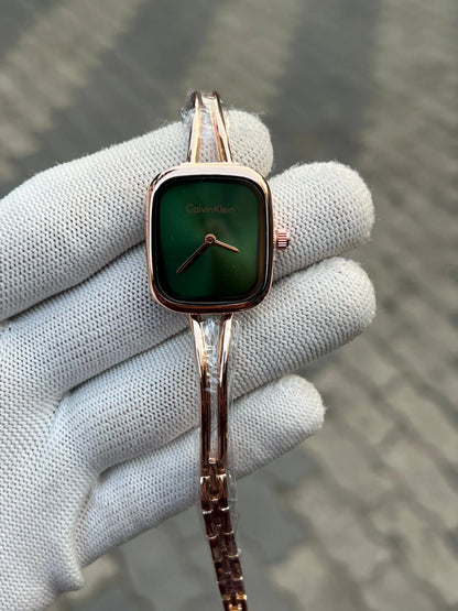 Calvin Klein Rose Gold Green