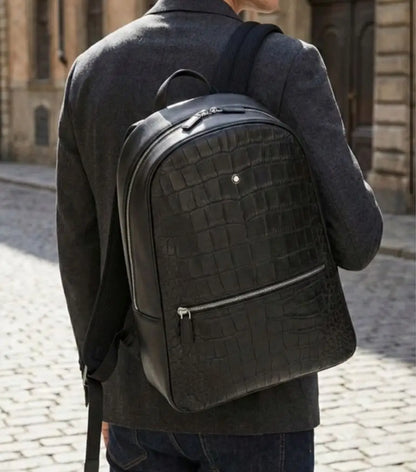 Mont Blan c Black Meisturstruck Luxury Imported BackPack