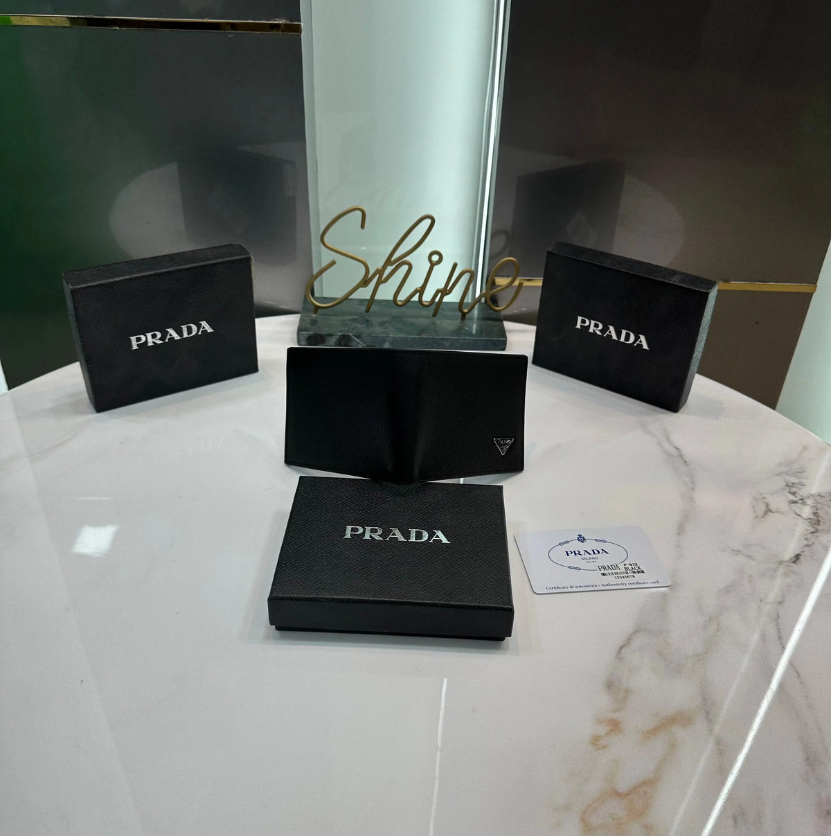 Prad a Black 001 Premium Wallet