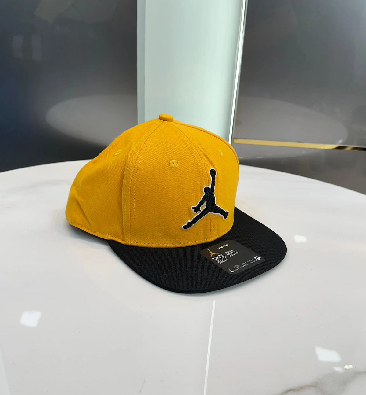 Jorda n Yellow Black Imported Cap