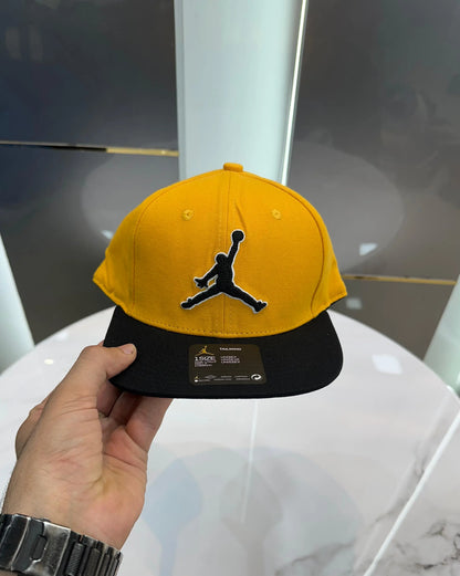 Jorda n Yellow Black Imported Cap