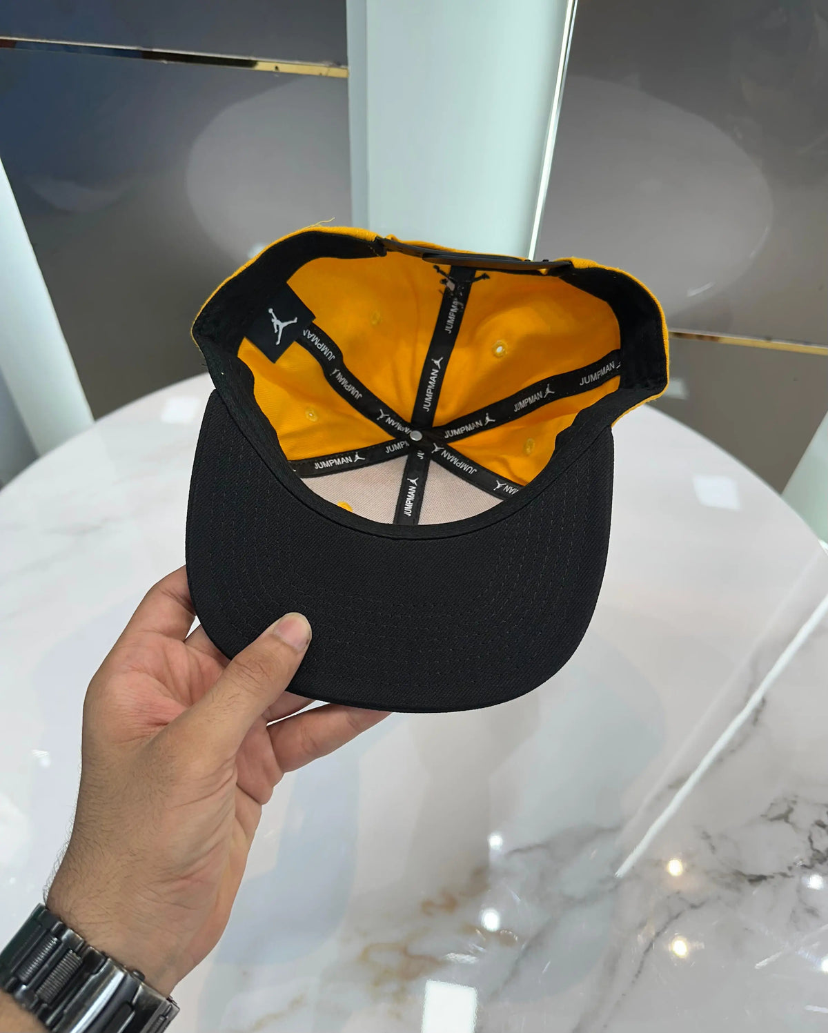 Jorda n Yellow Black Imported Cap