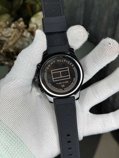 Tommy Hilfige r Decker Black Premium Chronograph Watch