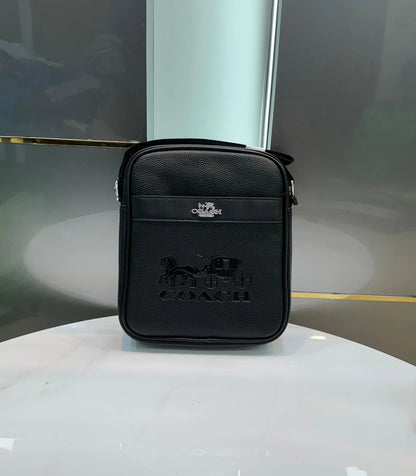 Coac h Black Premium Imported Cross Body Bag