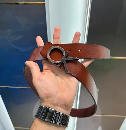 Calvin Klei n Bronze Brown Premium Imported Belt