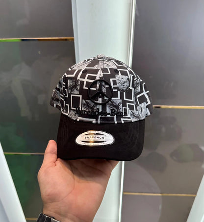Cap Mercede s Black White(Printed) Premium Imported Cap