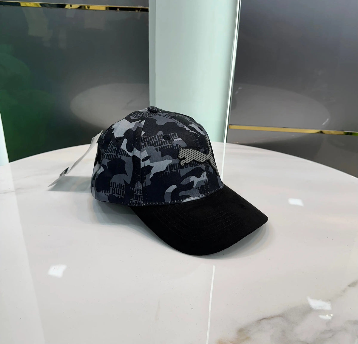 Cap Puma Black Grey(Printed) Premium Imported Cap
