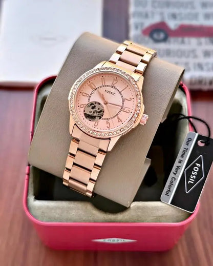 Fossi_l architect automatic Copper-Pink