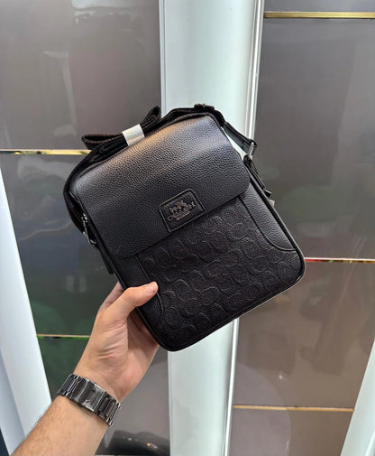 Coac h 003 Black Premium Imported Cross Body Bag