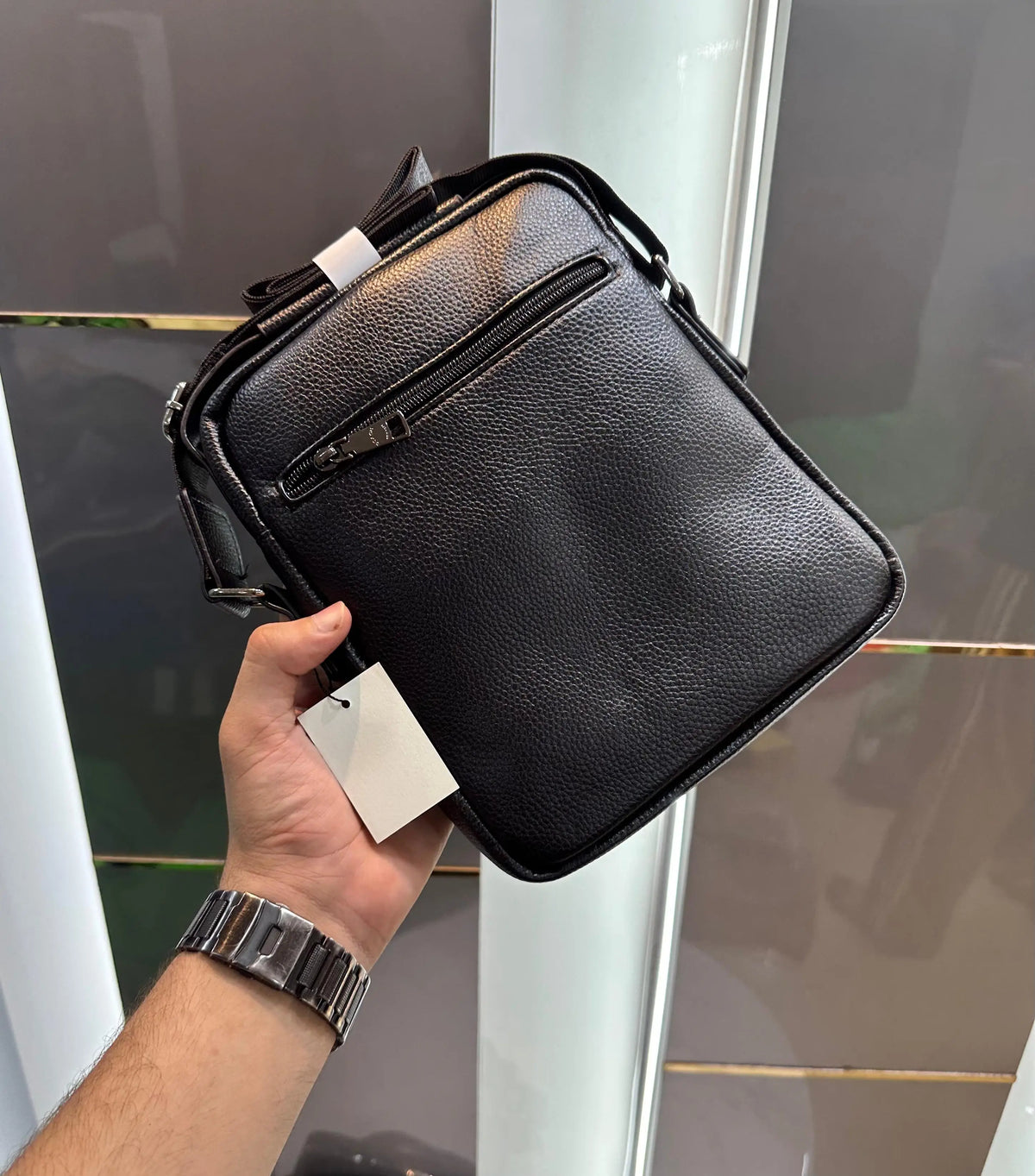 Prad a Black Premium Imported Cross Body Bag