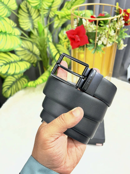 DIOR PREMIUM QUALITY REVERSEABLE BELT WITH OG BOX DR-101