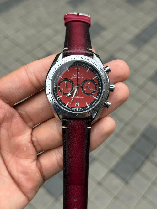 Omeg a Speed Master Leather
