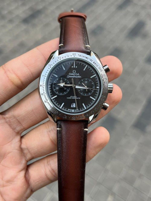 Omeg a Speed Master Leather