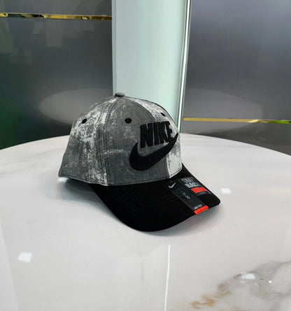 Nik e White Grey 001 Premium Imported Cap