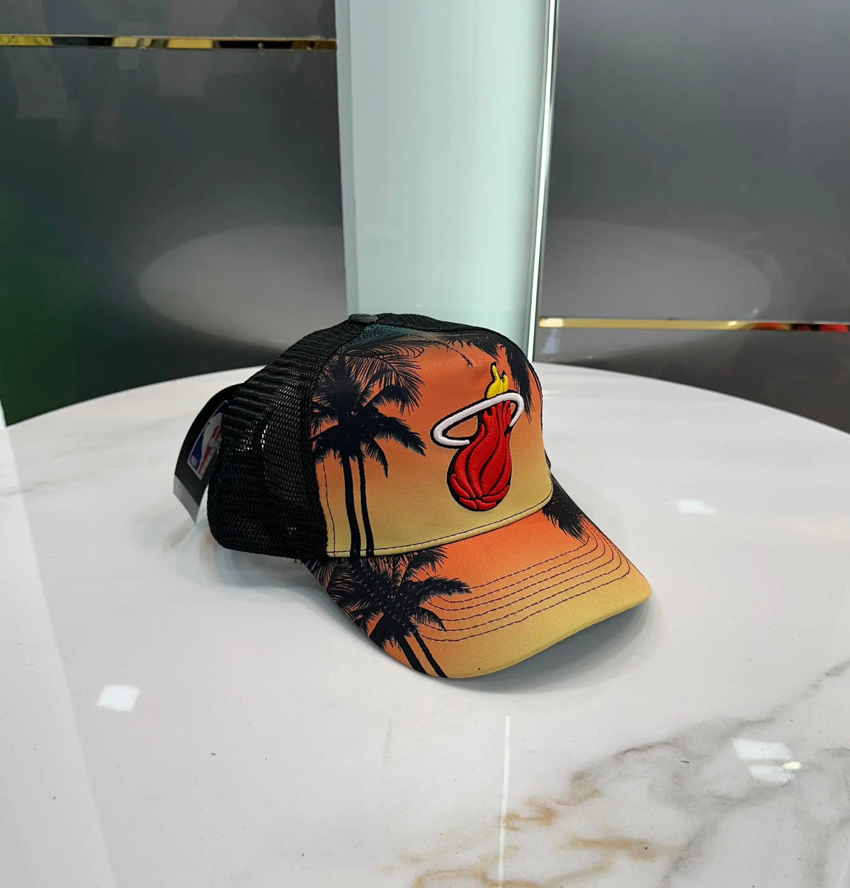 NBA Black Orange 003 Premium Imported Cap