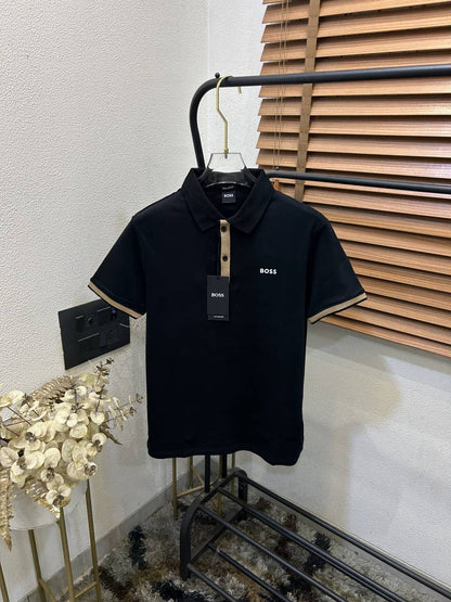 Boss Premium Cotton Classic Polo T-shirt (DN 628)