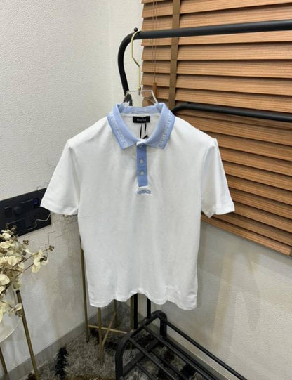 Versac_e Printed Imported Very Premium Classic Polo T-shirt (DN 546)