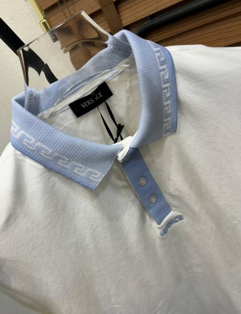 Versac_e Printed Imported Very Premium Classic Polo T-shirt (DN 546)