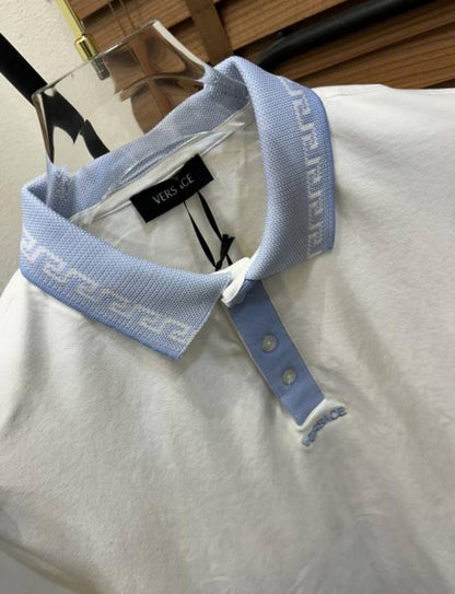 Versac_e Printed Imported Very Premium Classic Polo T-shirt (DN 546)