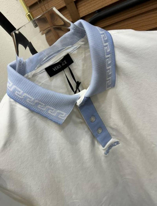 Versac_e Printed Imported Very Premium Classic Polo T-shirt (DN 546)