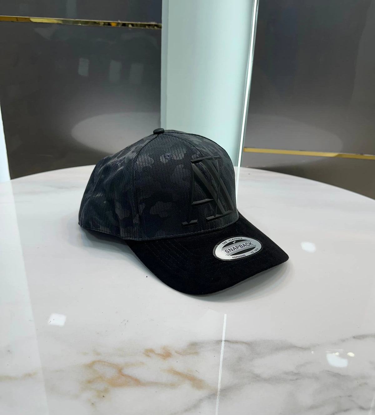 Armani Exchang e Black Grey 003 Premium Imported Cap