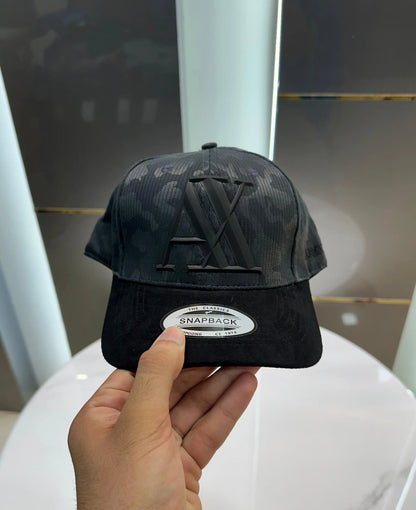 Armani Exchang e Black Grey 003 Premium Imported Cap