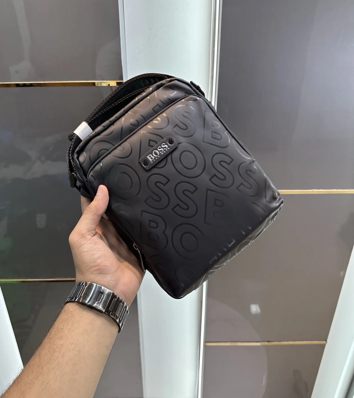Hugo Bos s Black Premium Cross Bag