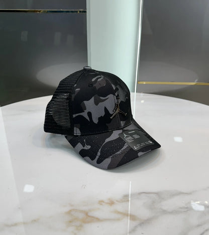 Jorda n Military Grey Printed Premium Imported Cap