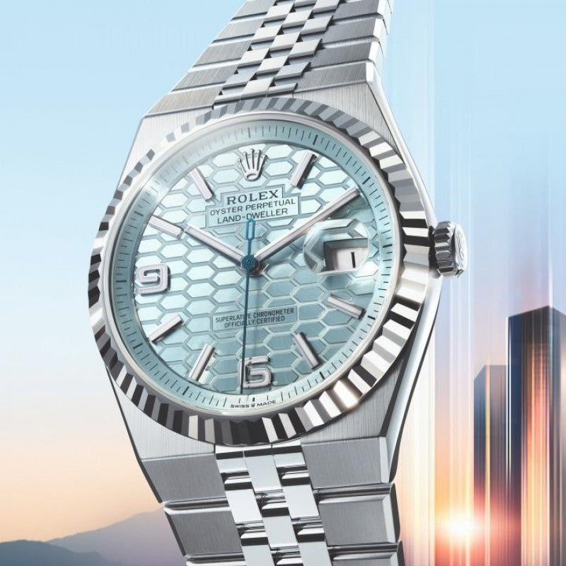Role x Oyster Perpetual Land Dweller Tiffany
