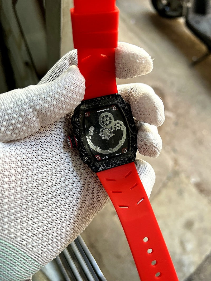 Richard Mille RM 67 01 Nadal Carbon Skeleton Dial Red Black Variants