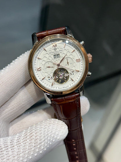 Patek Phillep e Calendar Leather Automatic