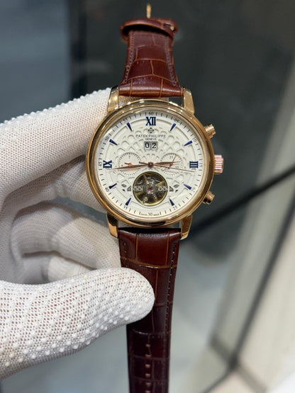 Patek Phillep e Calendar Leather Automatic