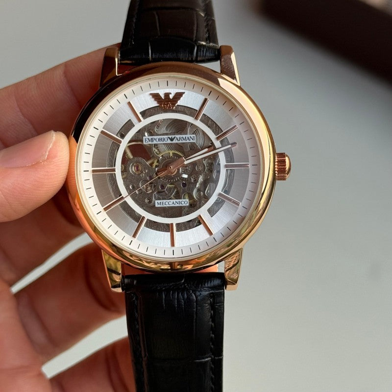 Emporio Arman i Meccanico Leather