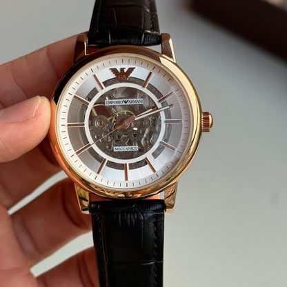 Emporio Arman i Meccanico Leather