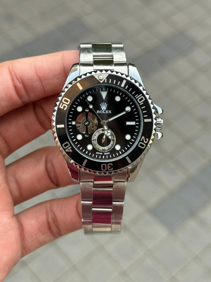 Role x Submarine Automatic Silver Black