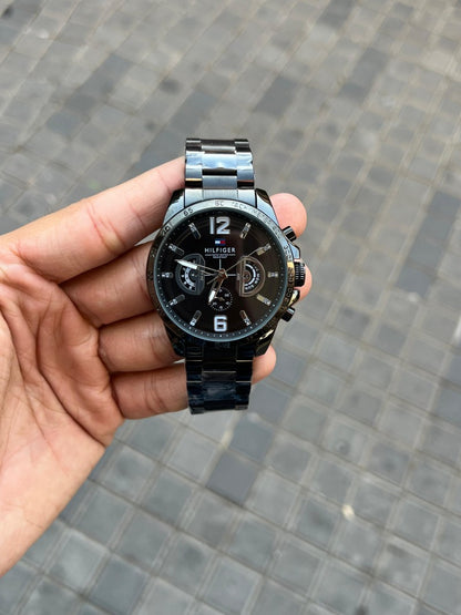 Tommy Hilfige r Deck Chronograph All Black