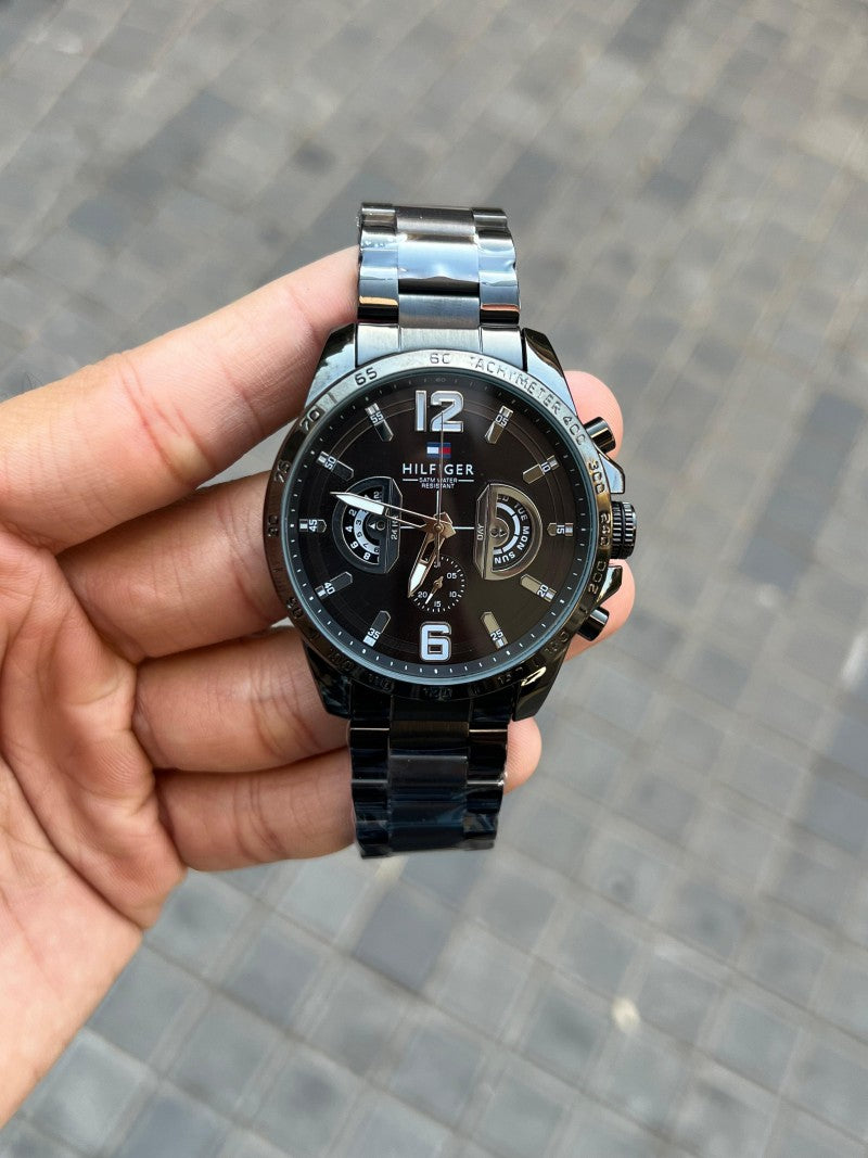 Tommy Hilfige r Deck Chronograph All Black