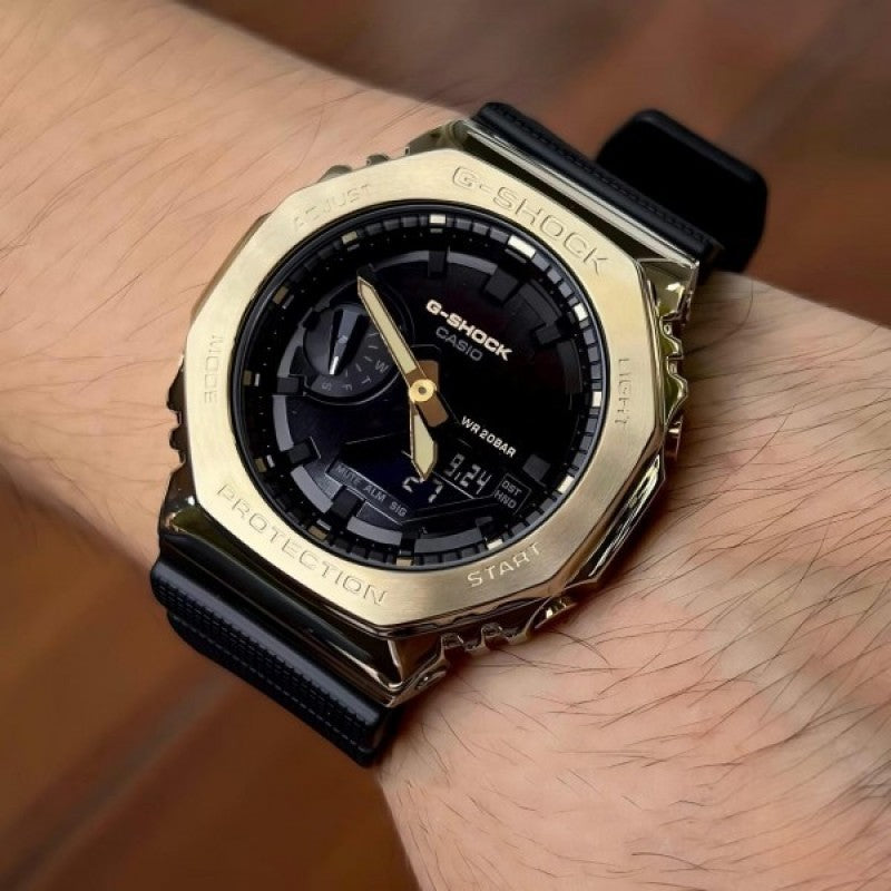 Casio G shock GM 2100 Gold
