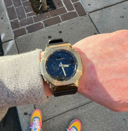Casio G shock GM 2100 Gold
