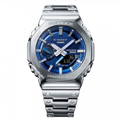 Casi o G shock GM2100 Silver Blue