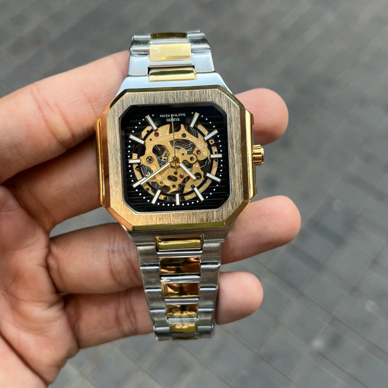 Patek Phillep e Nautilus Automatic Square Gold