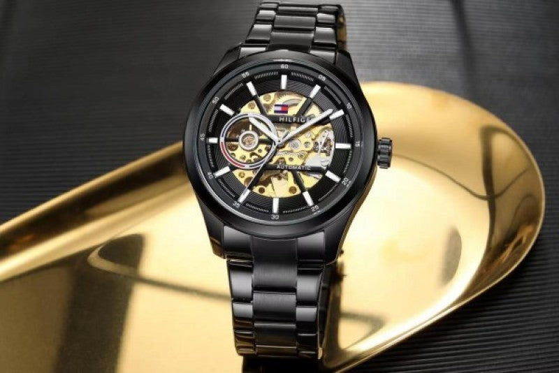 Tommy Hilfige r Automatic Chain Black