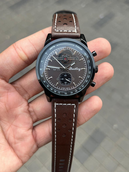 Breitlin g Top time Chronograph Brown Black