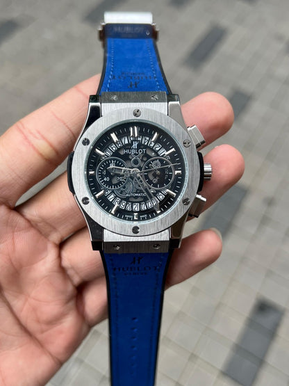 Hublo t Big Bang Denim Blue Calendar