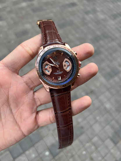 Tag Heue r Carrera Calibre 17 Leather