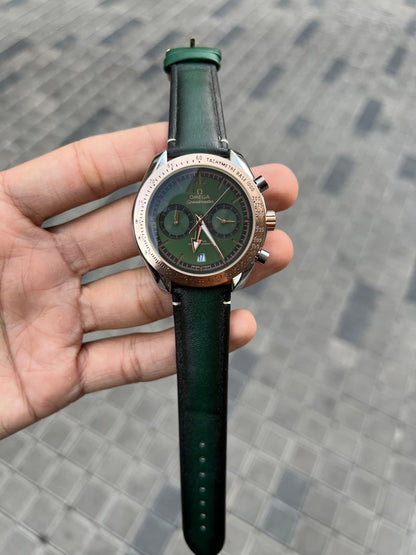Omeg a Speed Master Leather