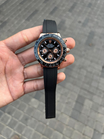 Role x Daytona Rose Gold Black