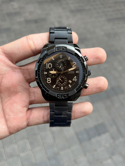 Fossi l Bronson Chronograph Chain
