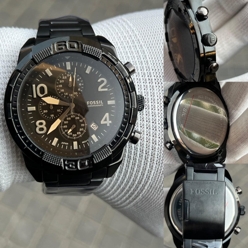 Fossi l Bronson Chronograph Chain