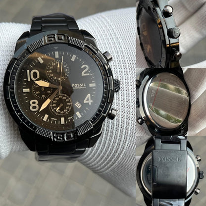 Fossi l Bronson Chronograph Chain